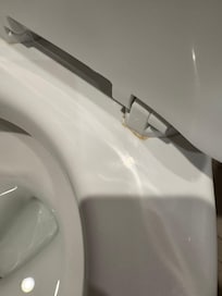 Toilet needs some cleaning