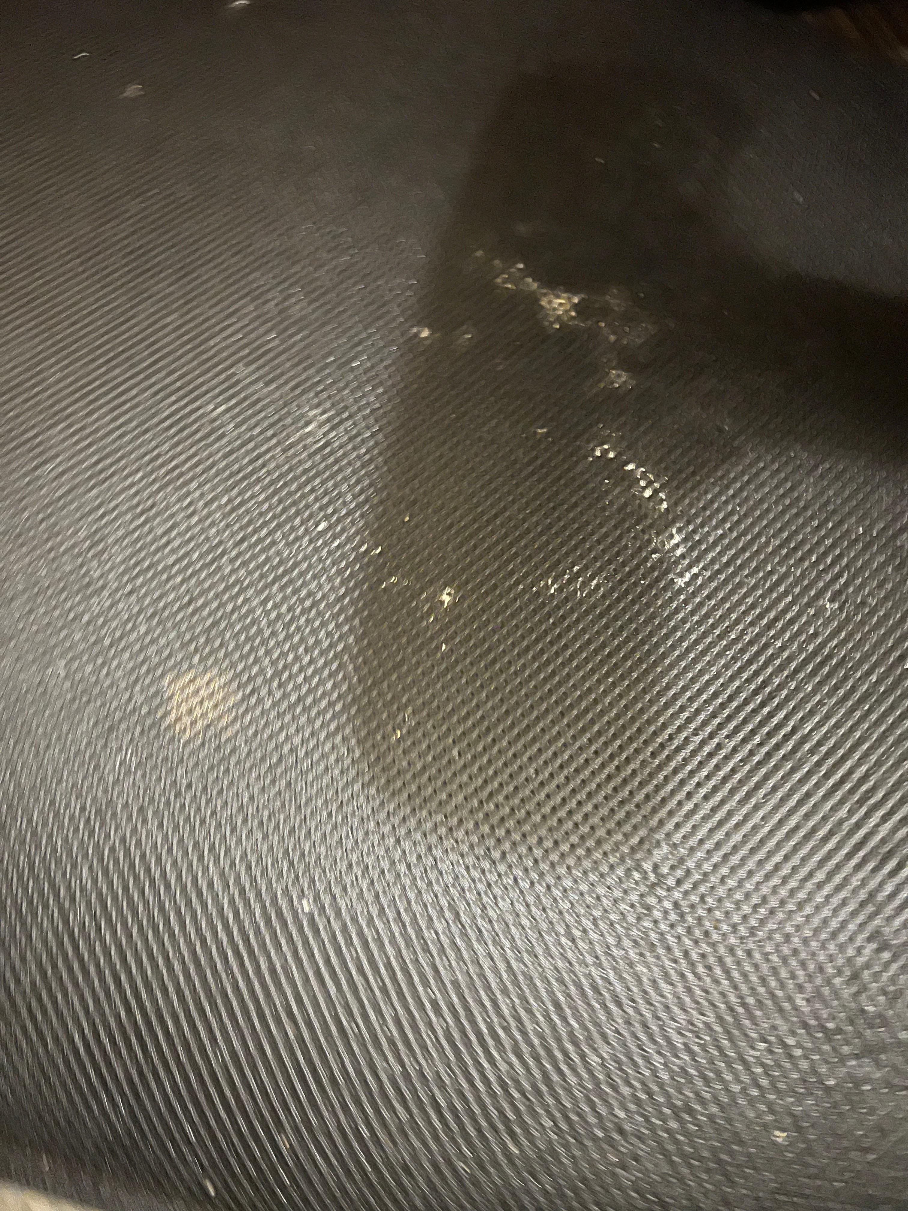 White stain on chair