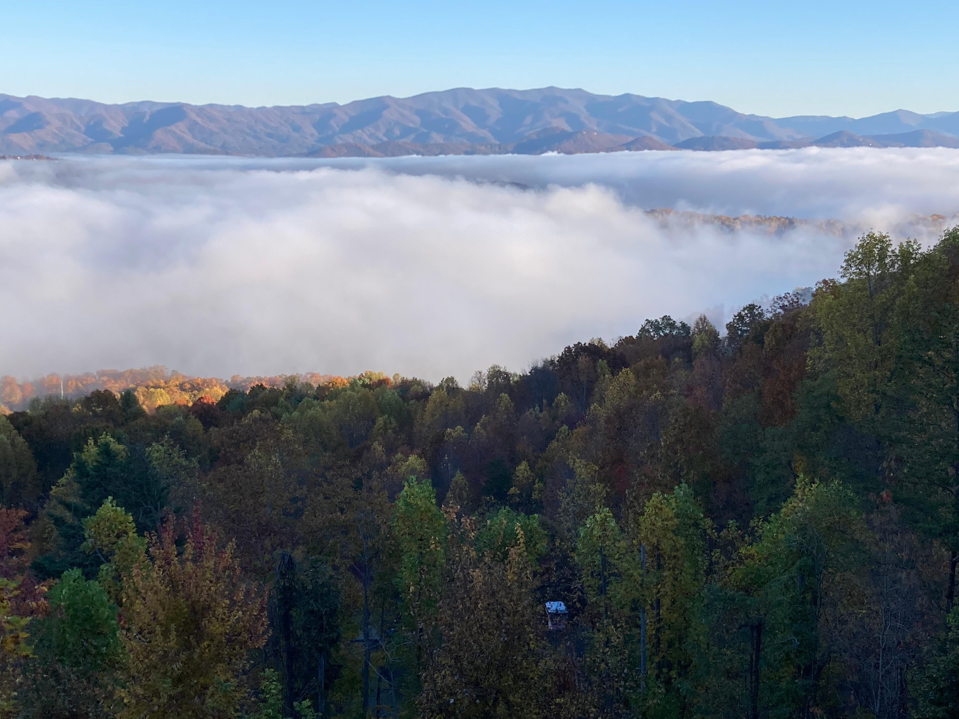 Clouds over Lake
Chatuge in the morning