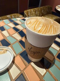 Macchiato coffee, amazing