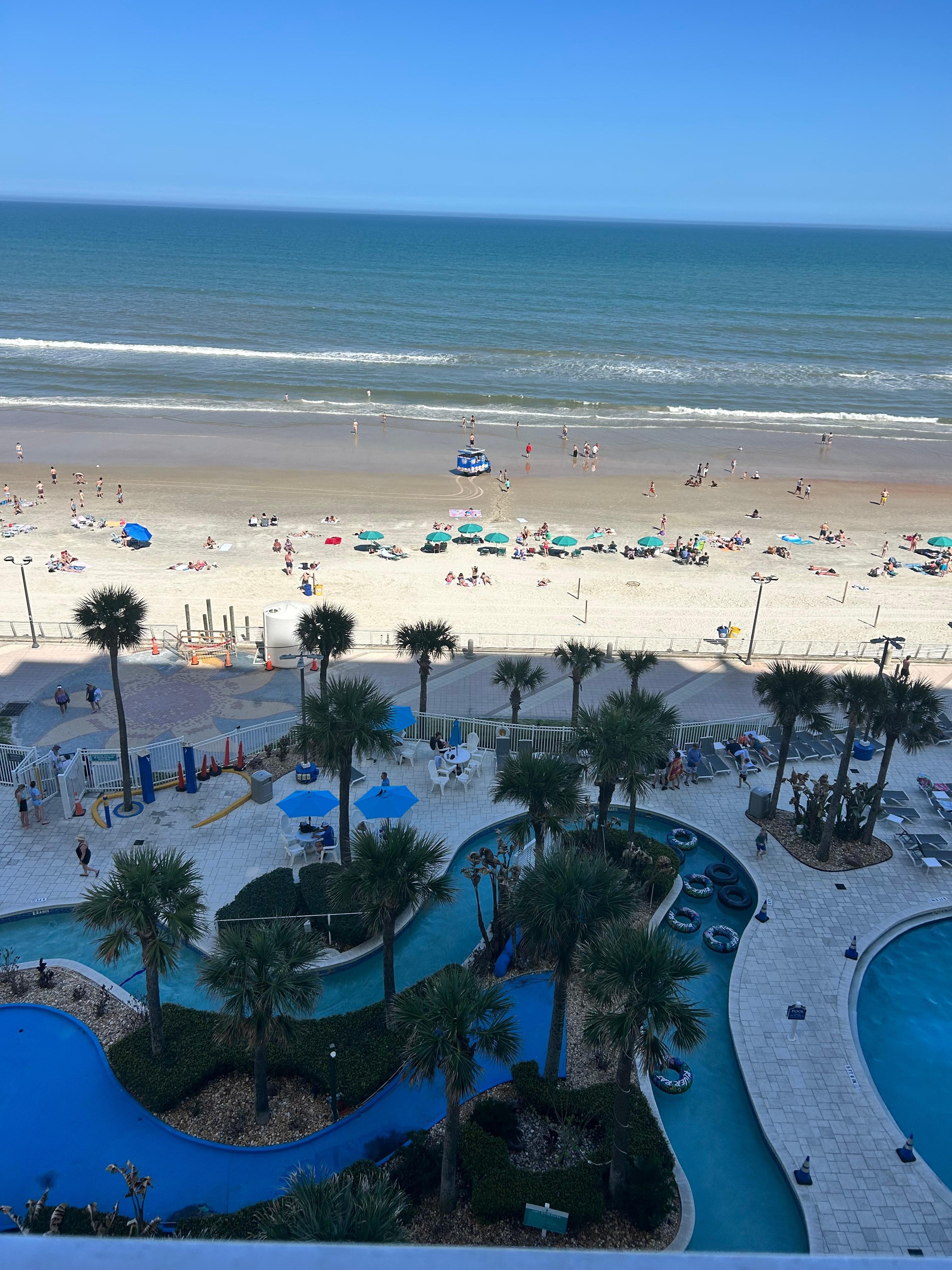 View from the balcony