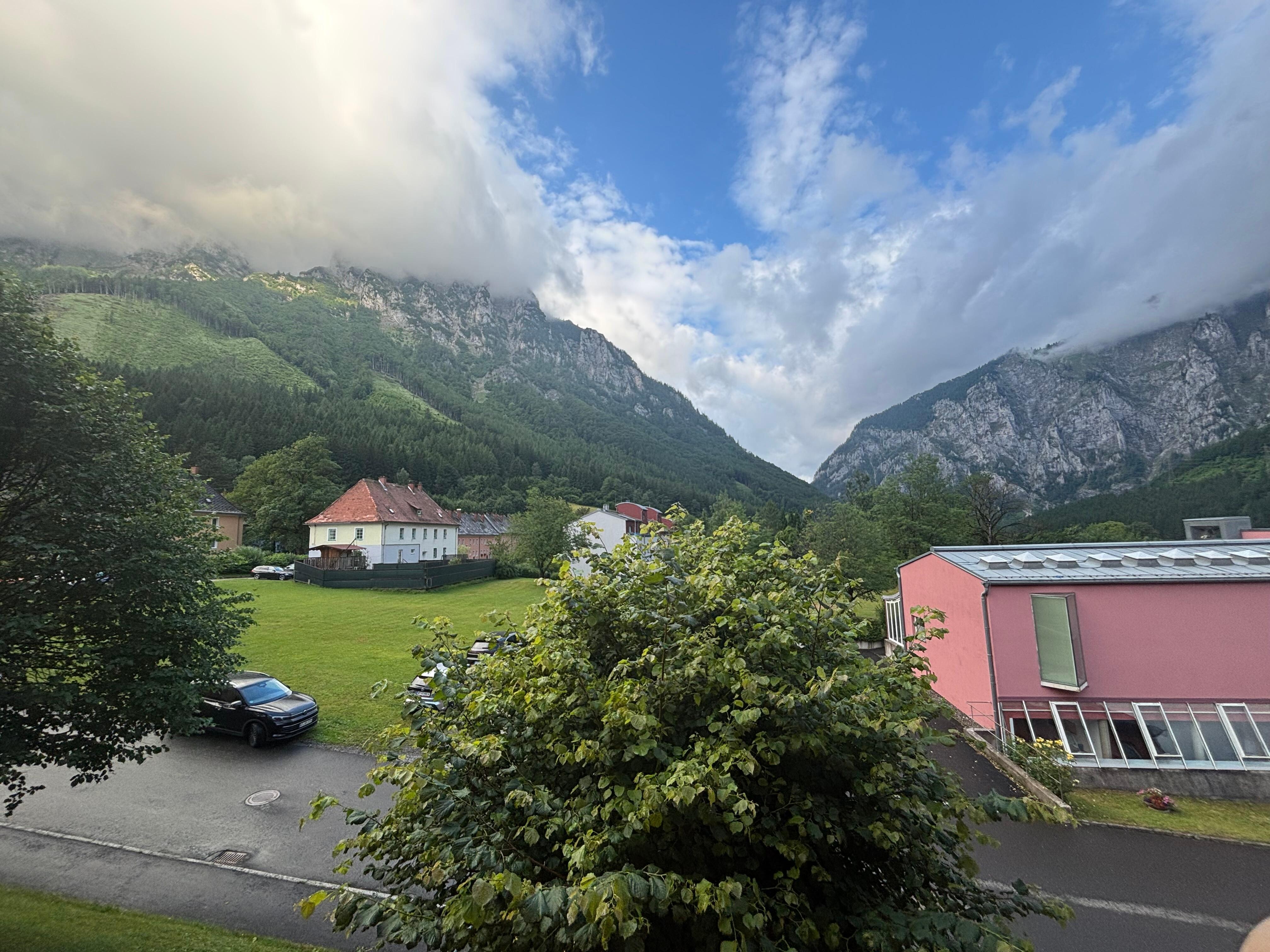 View from our room. 