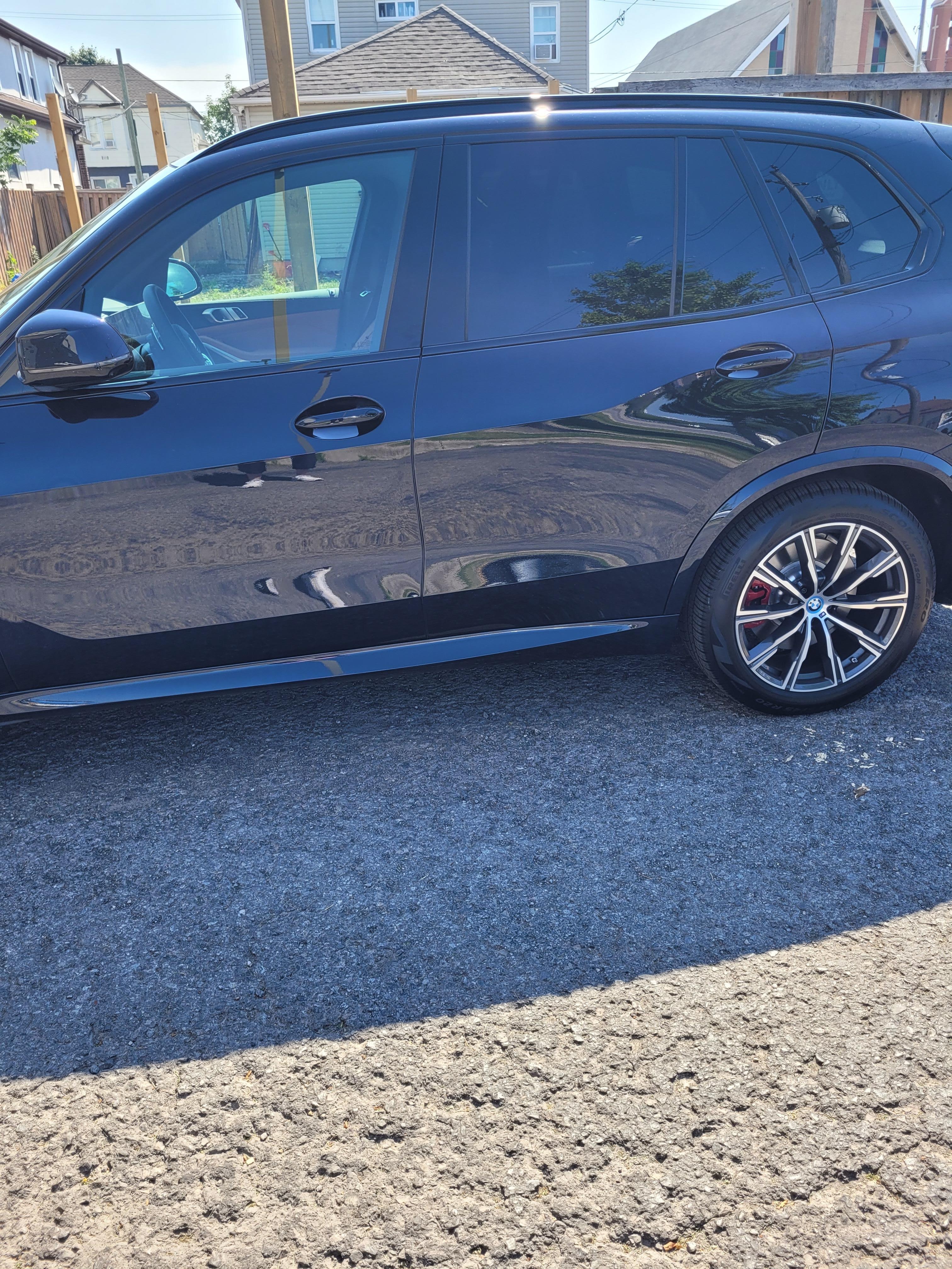 Parking on a risky side within the property and subject to car been damaged, the condition was not safe at all