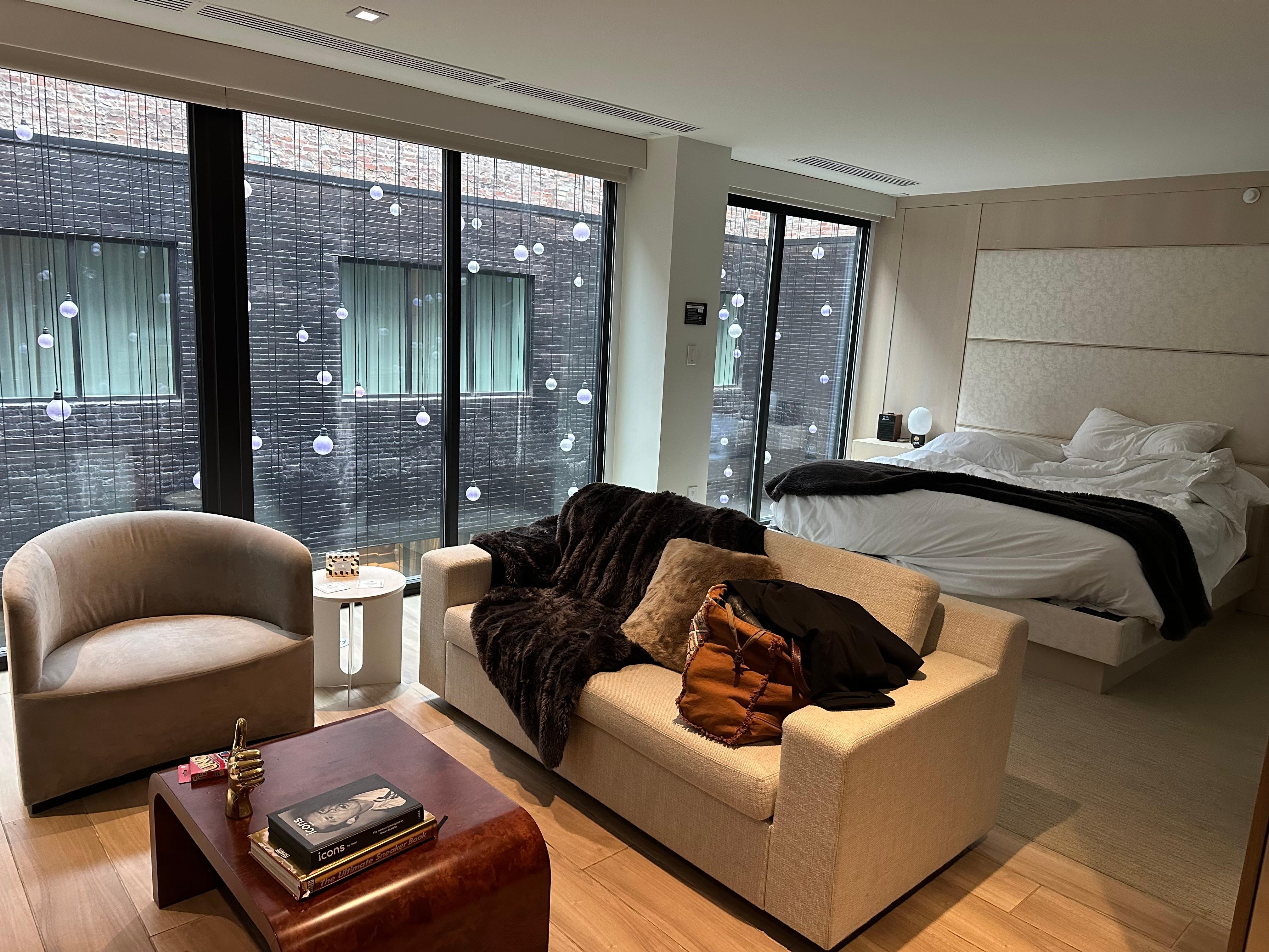 Our room king suite in north tower