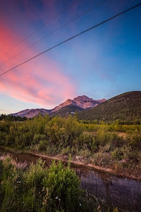 Mountain close by