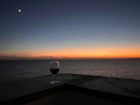 Sunset from the terrace