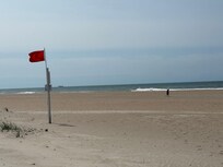Large sandy beach