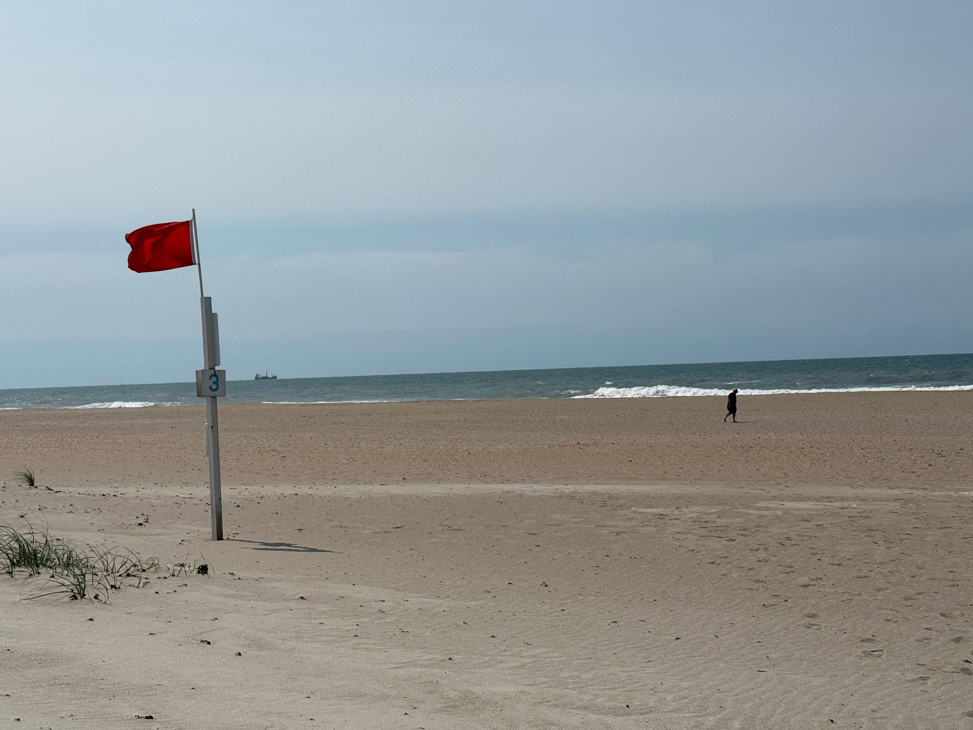 Large sandy beach