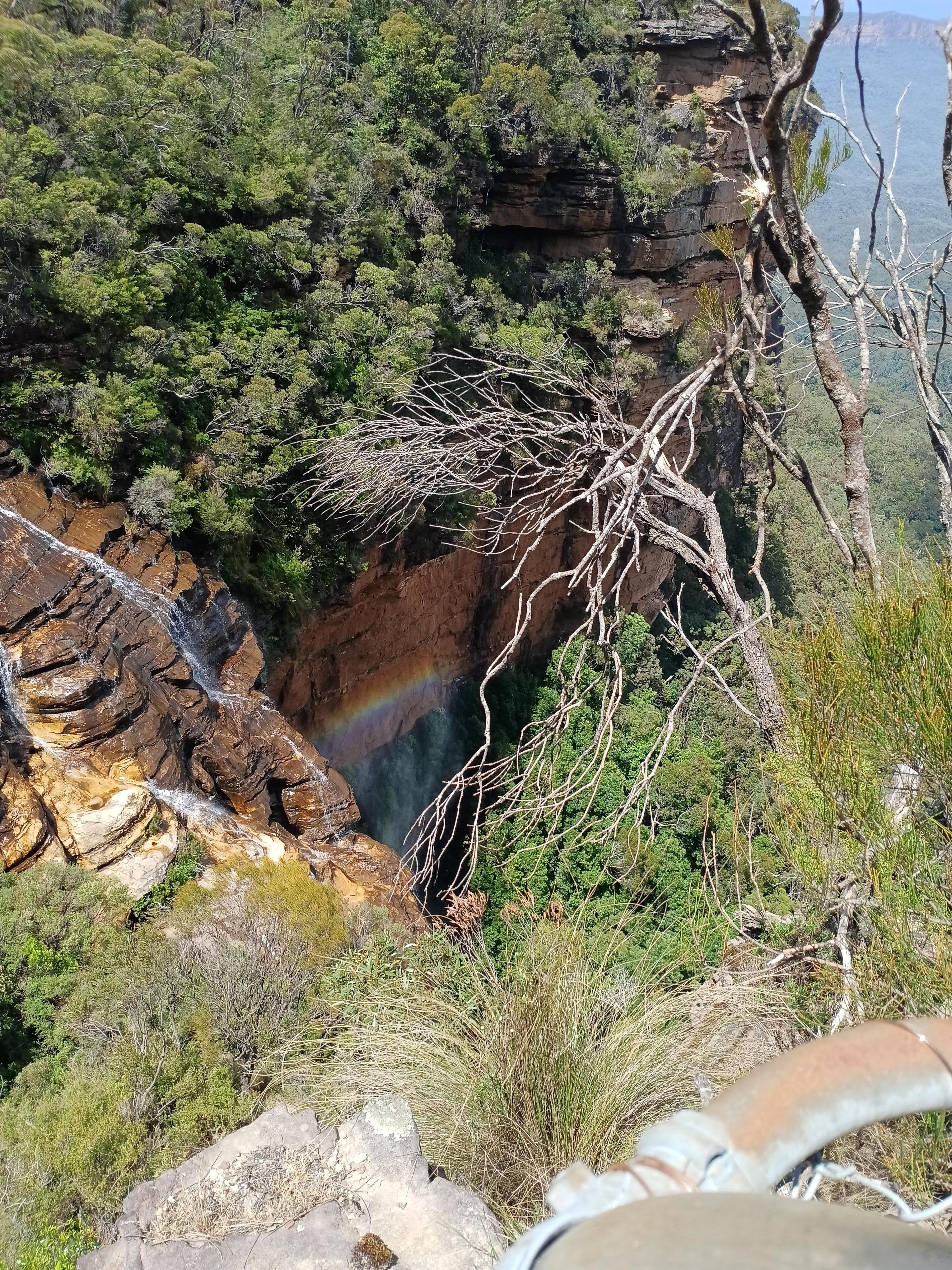 One of the views of the water fall excellent 