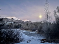 This is from the back porch