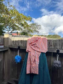 One of many outdoor showers!