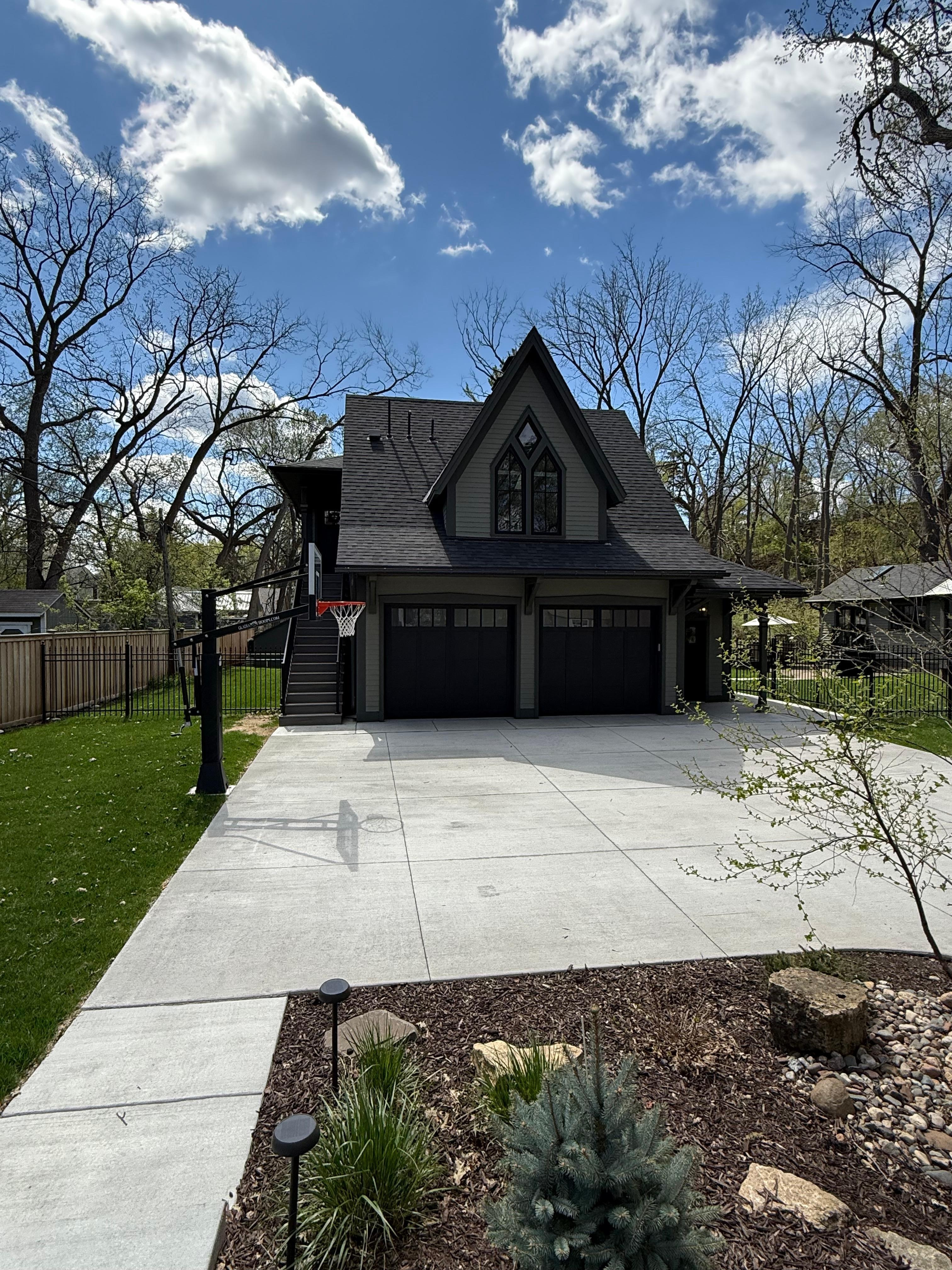 Outside of loft from guest parking spots