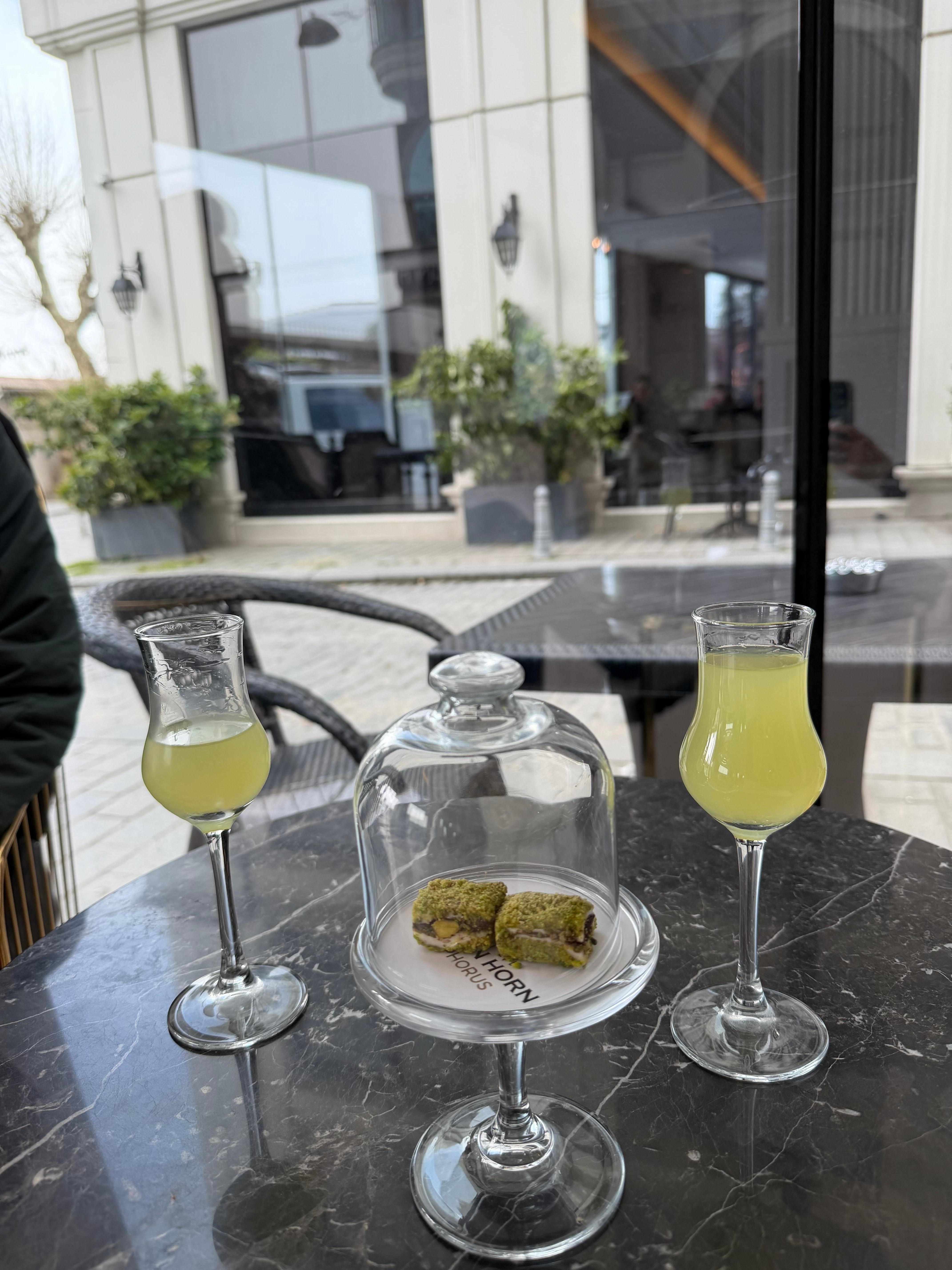 Welcoming refreshments