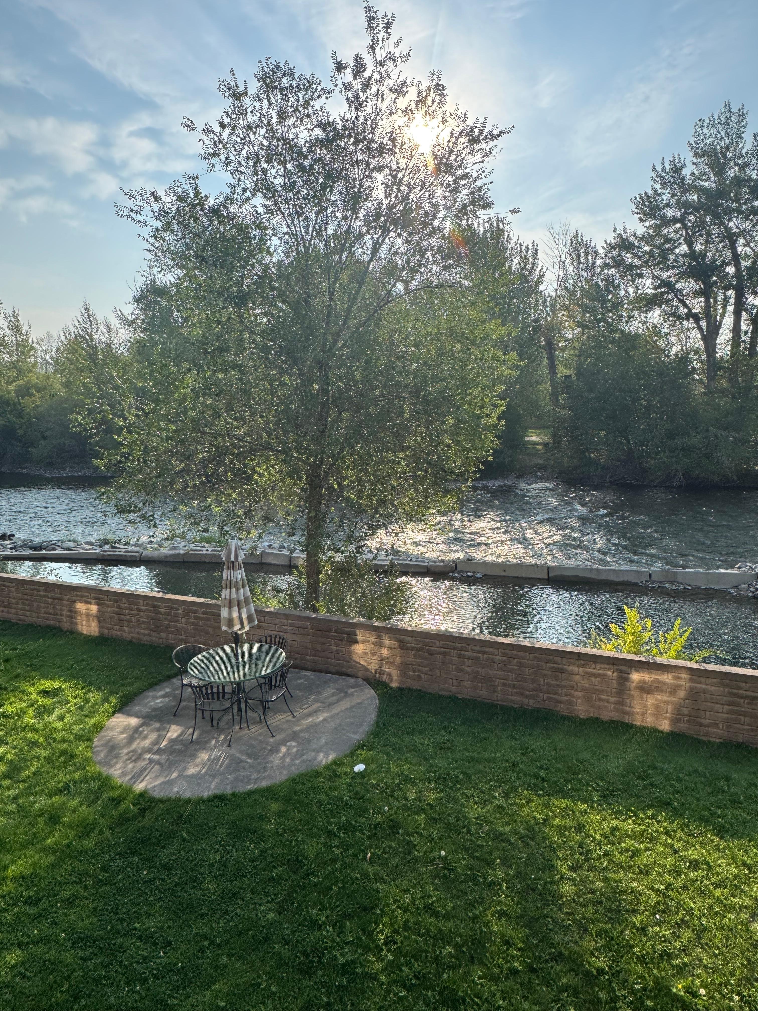 The view out our window