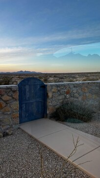 Look for the Blue gate