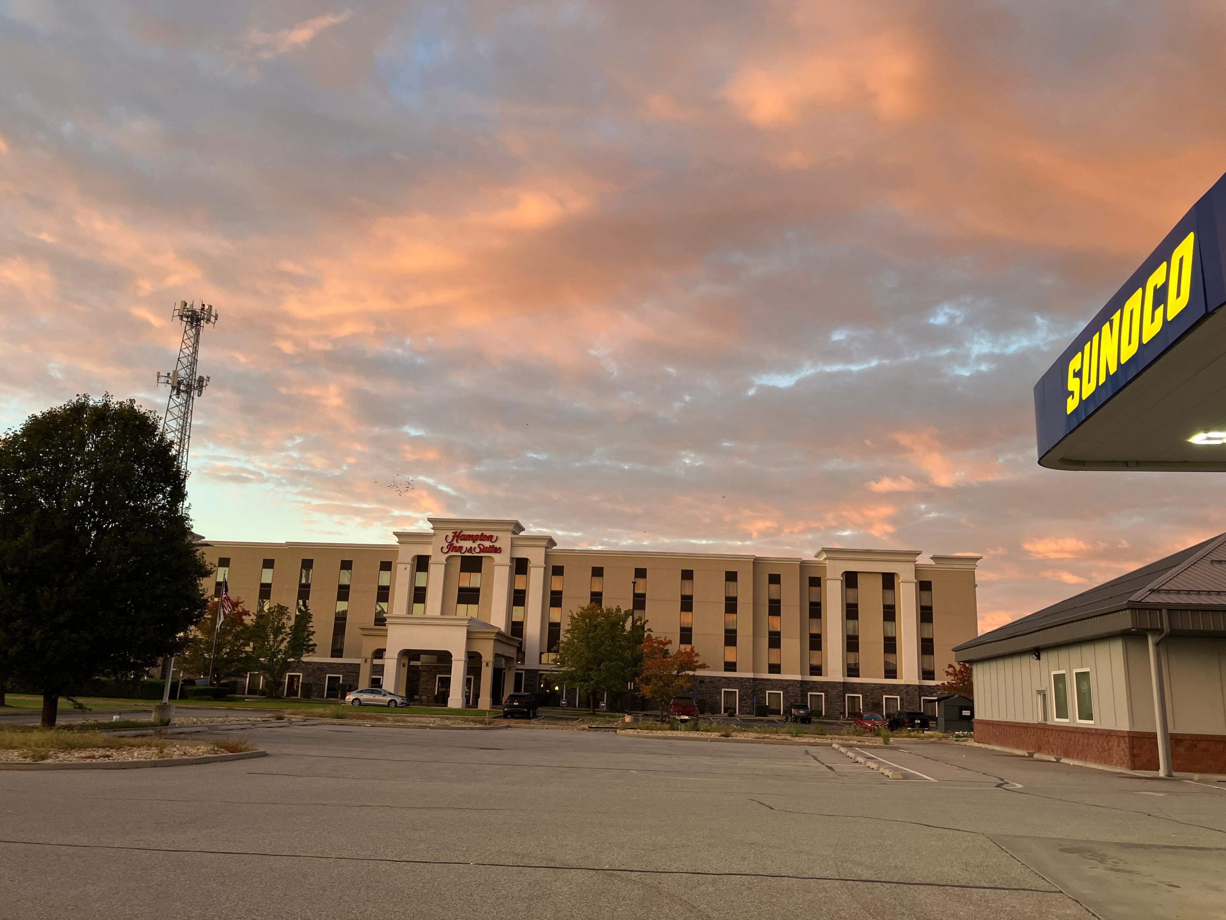 ホテルの周囲は何もありません