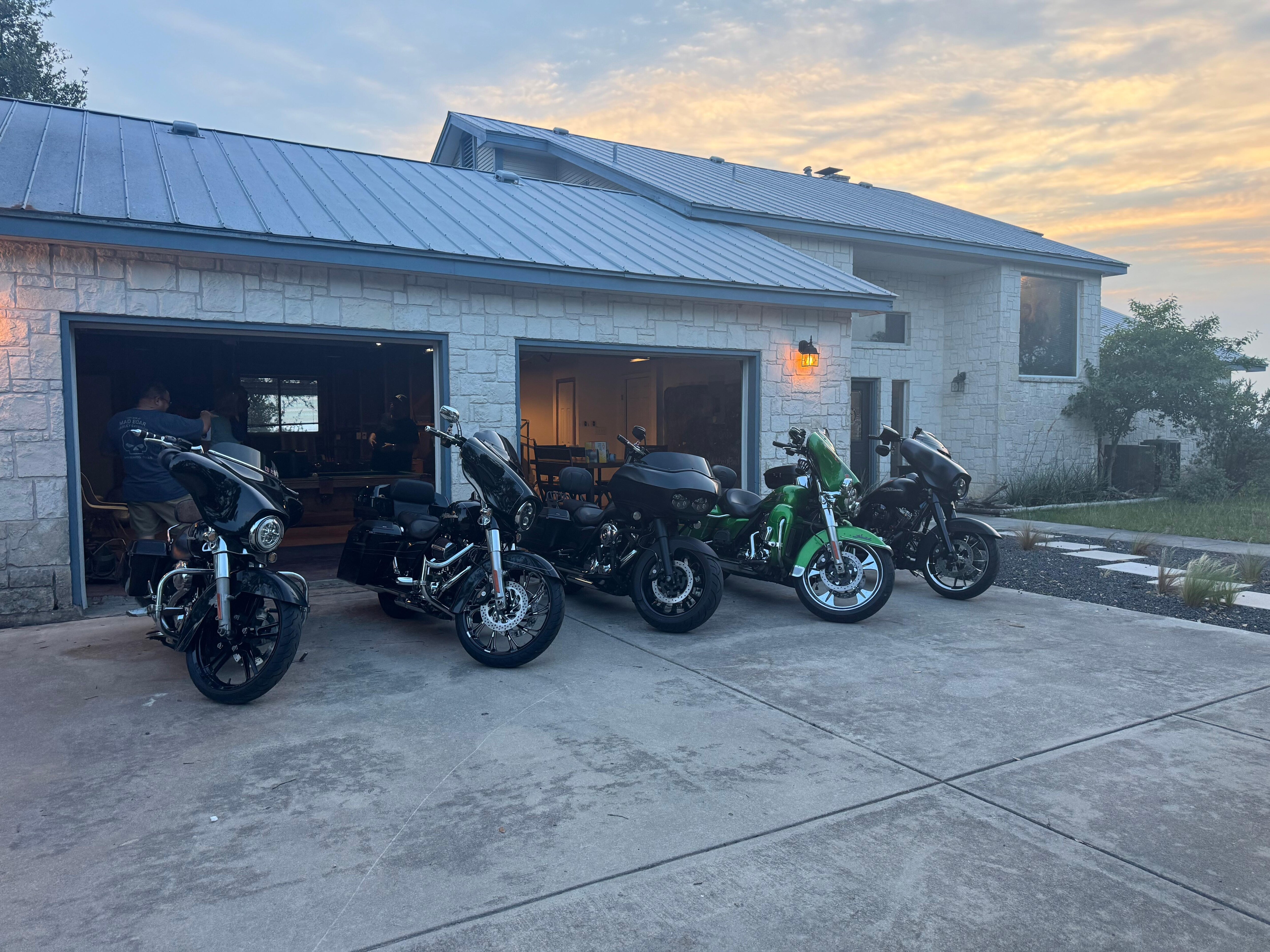 Plenty of parking 
