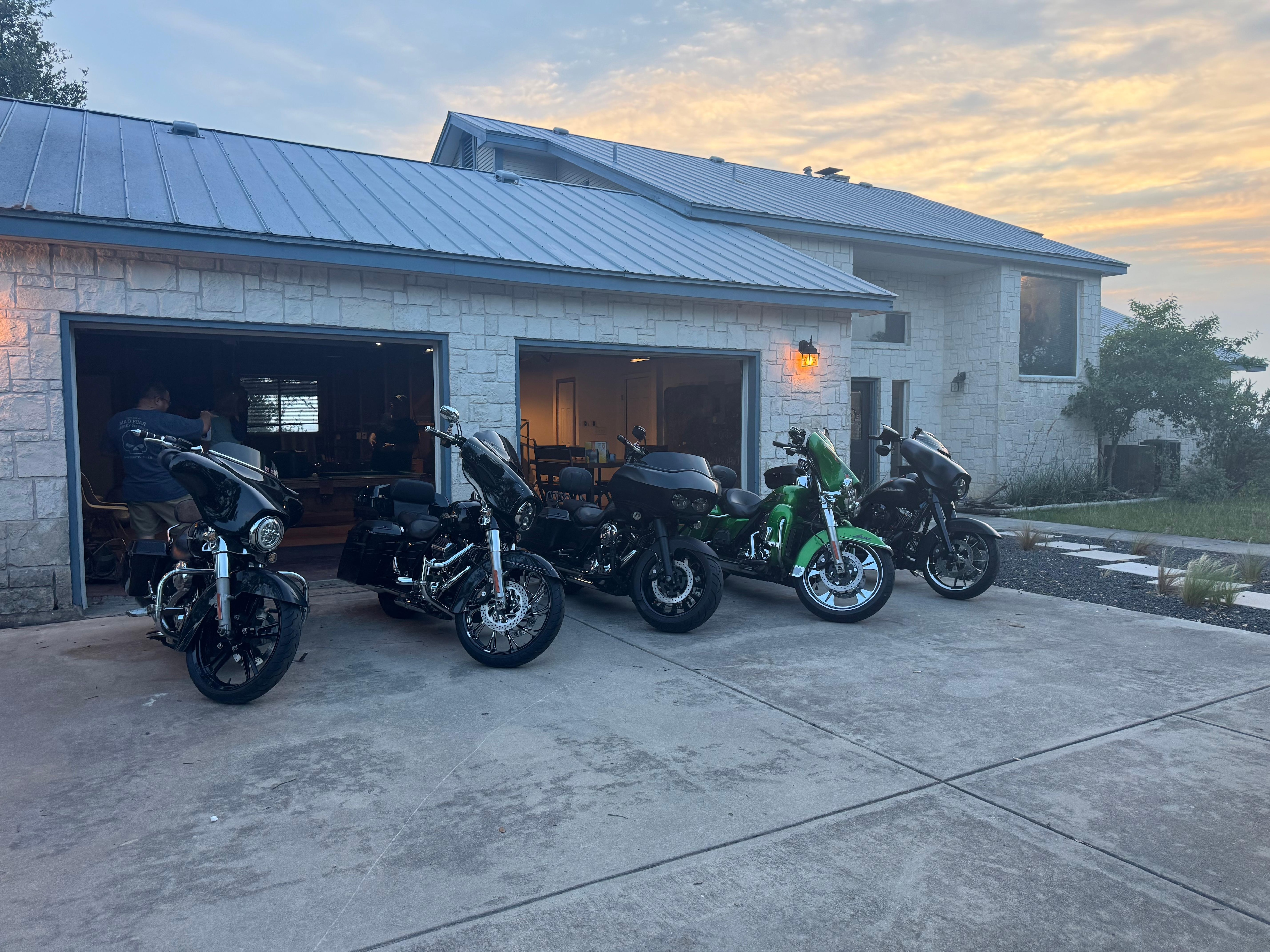 Plenty of parking