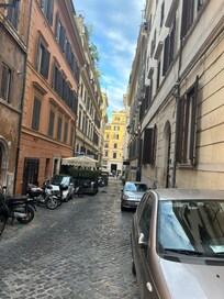 Street hotel is on with restaurant and minimart