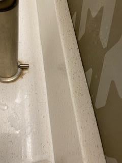 Before and after cleaning.