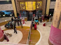 The splitting of the Hotel With Security Checks. Time wasting and Unecessary - very disappointed w/o prior Information