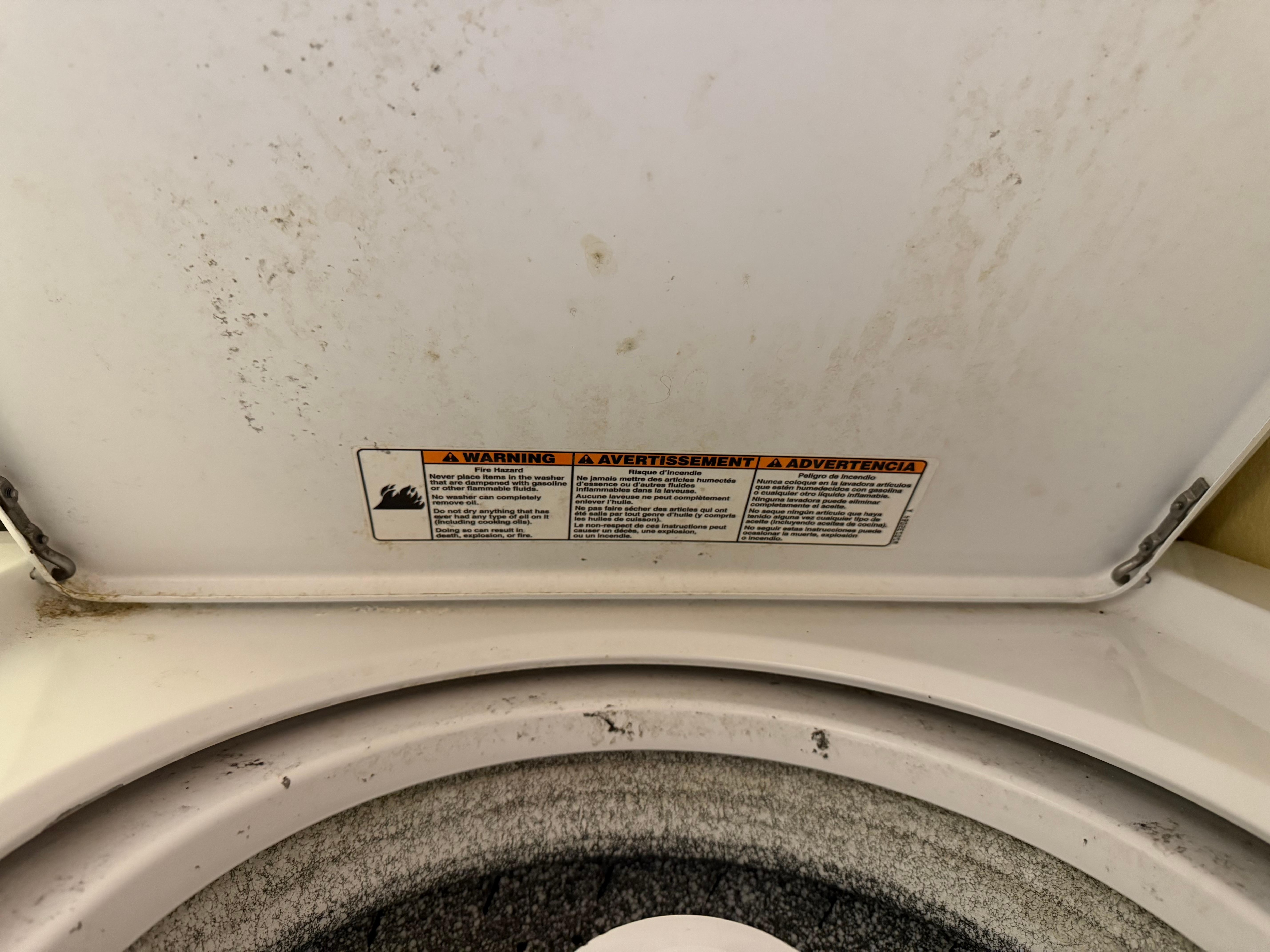 Washing machine was disgusting. Refuse to use.