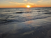 Sunset at the end of a wonderful day.