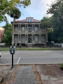 View from the front just across the street