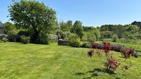 Le jardin vu de la véranda