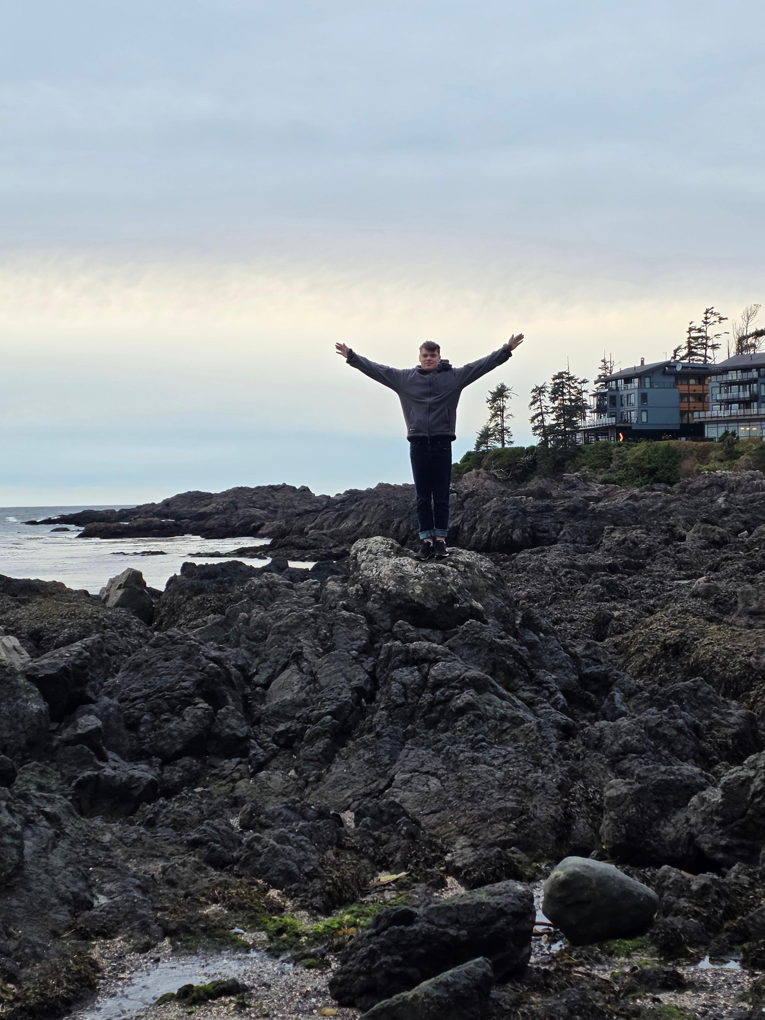 Big Beach looking out at the resort