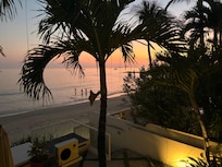 Sunset from the balcony