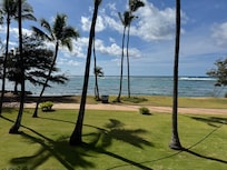 The view from the balcony