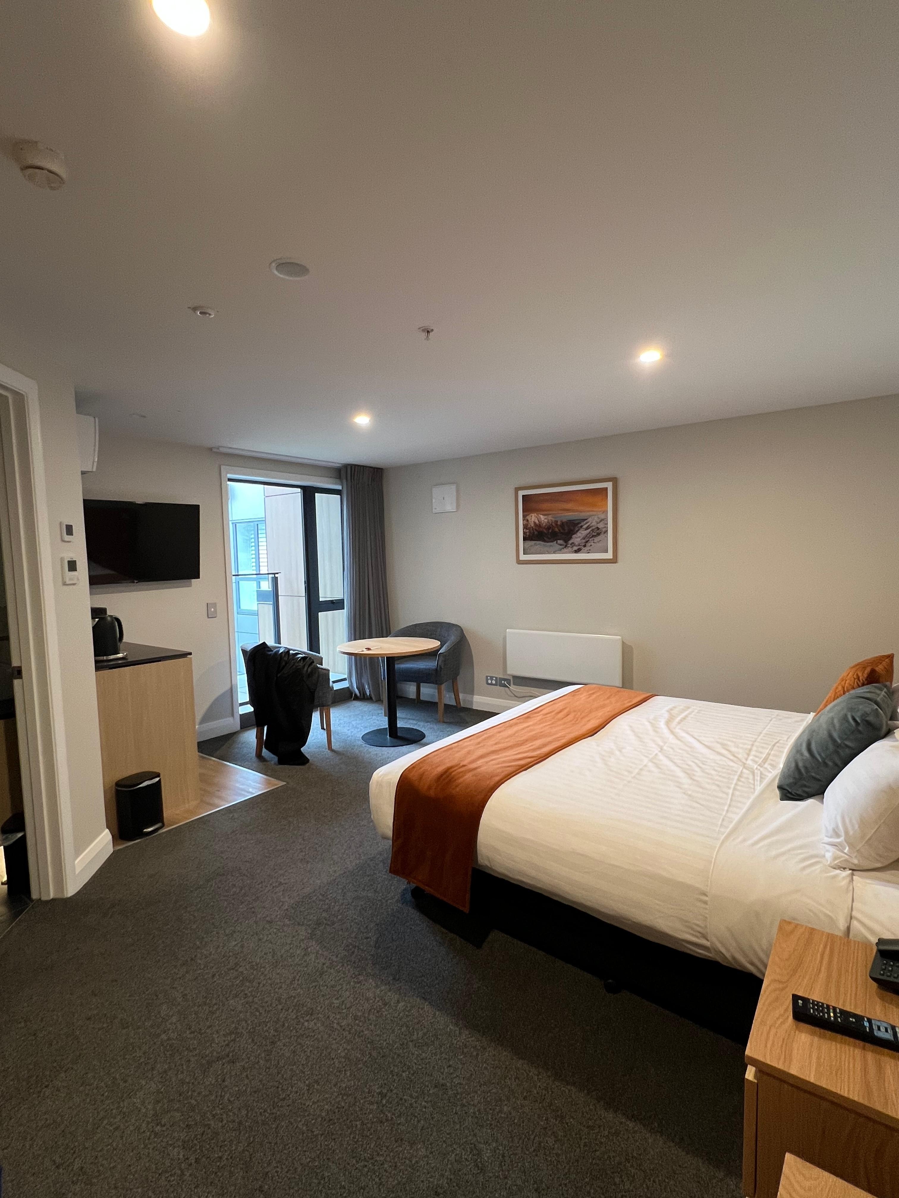Spacious room.