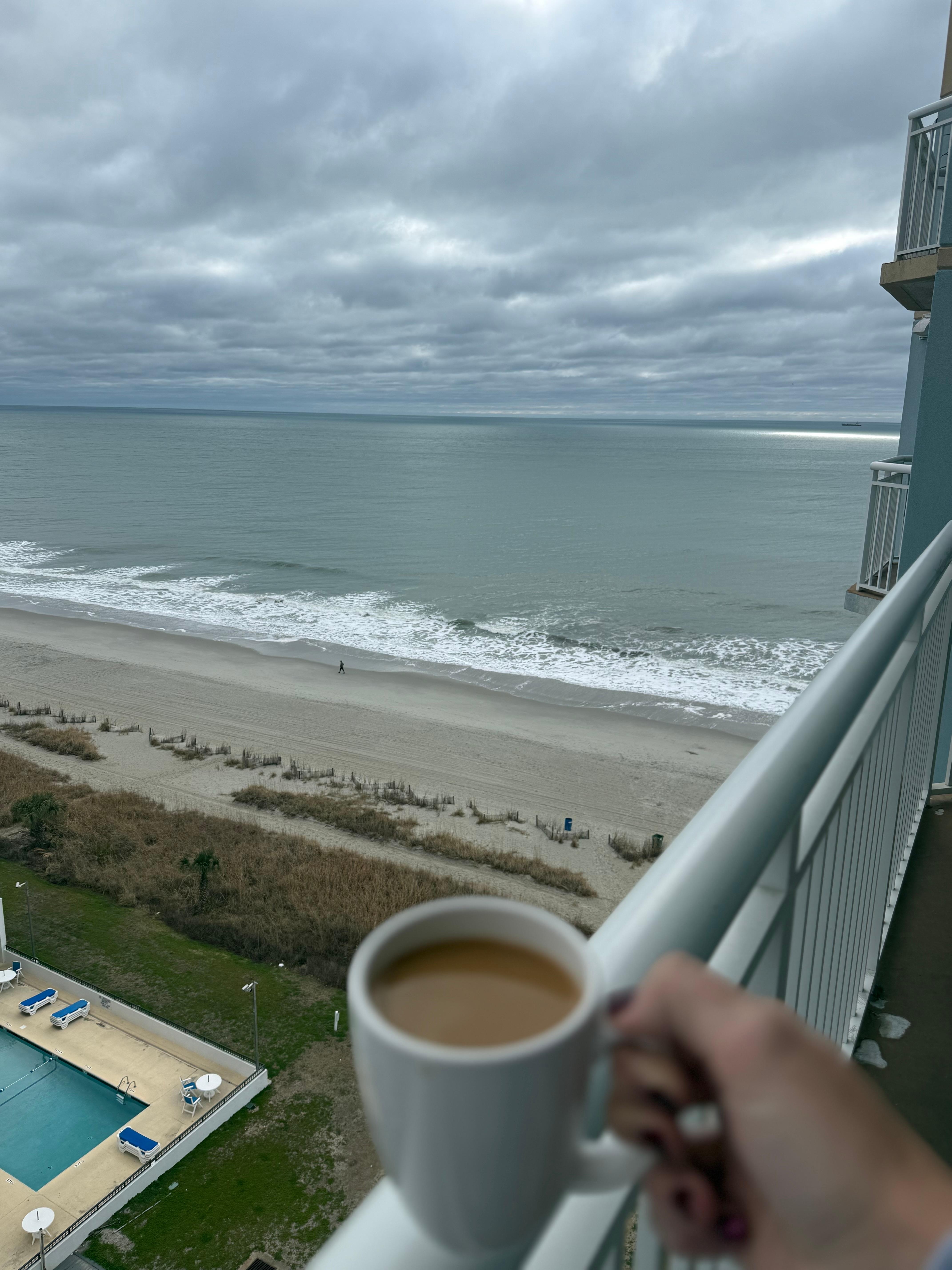 Morning coffee with a view 😍