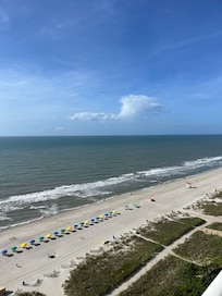 View from our balcony!