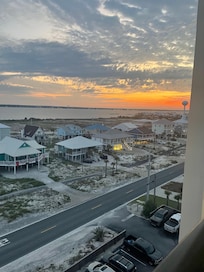 View from living area window