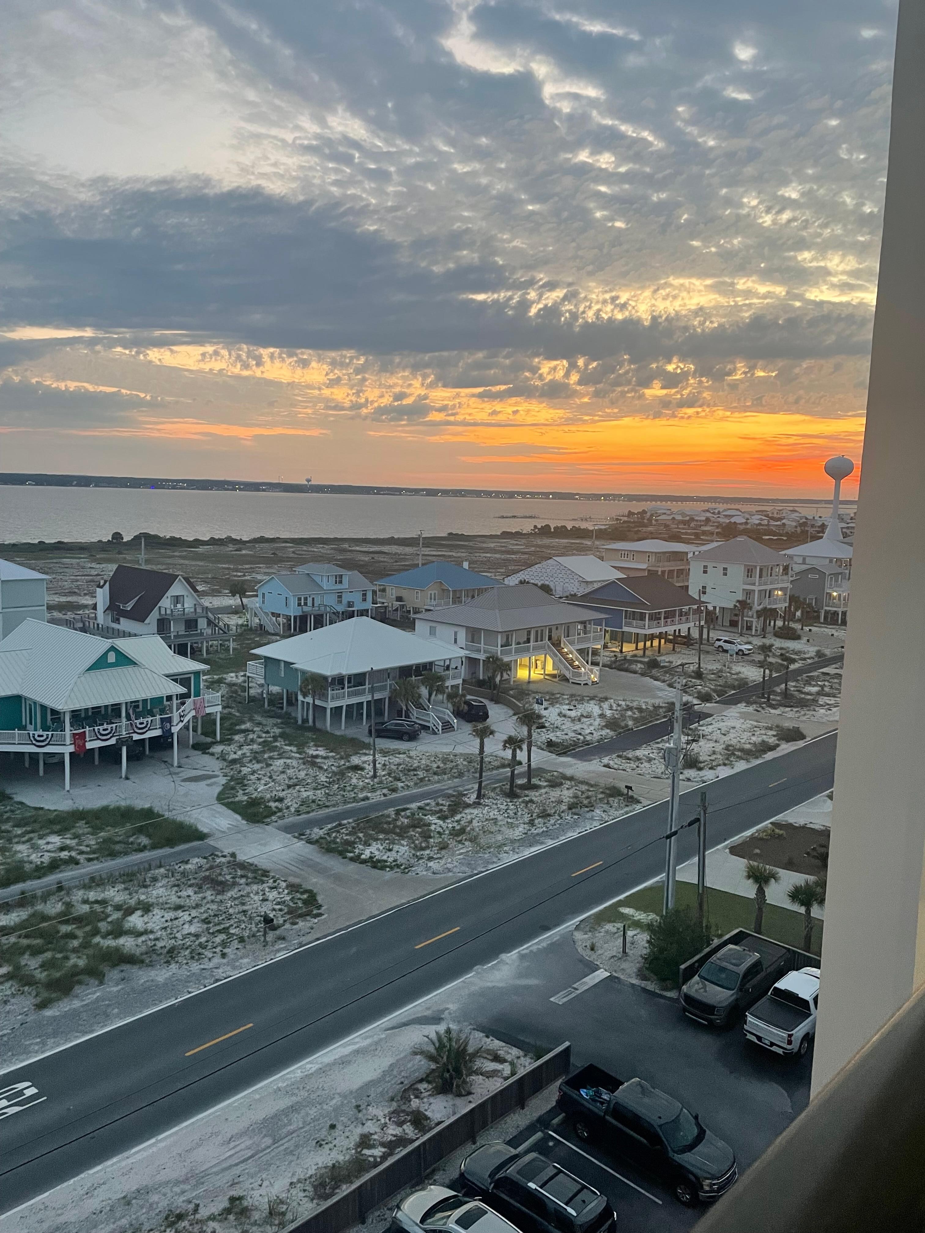 View from living area window