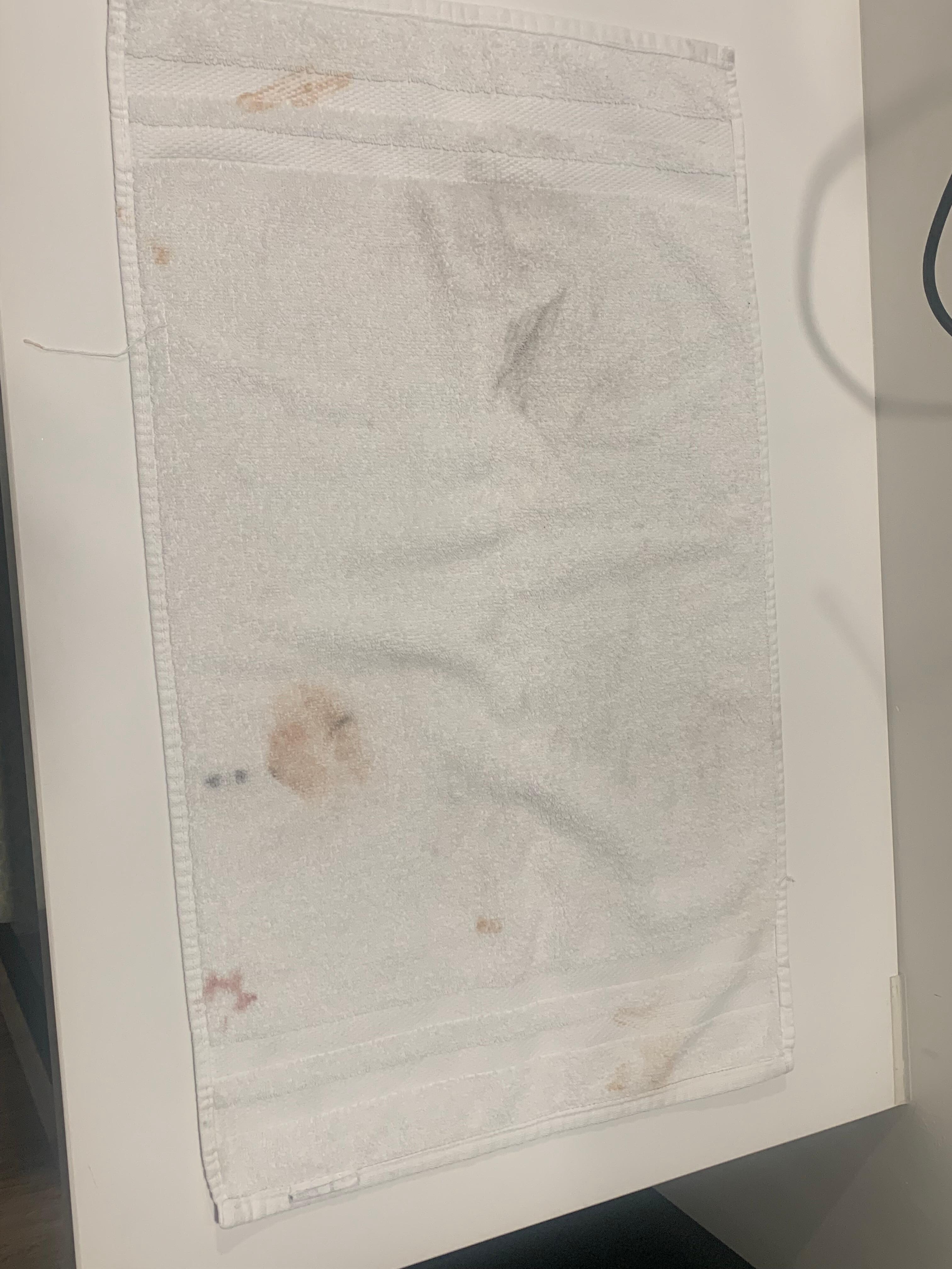 Dirty towel