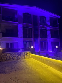 At night hotel