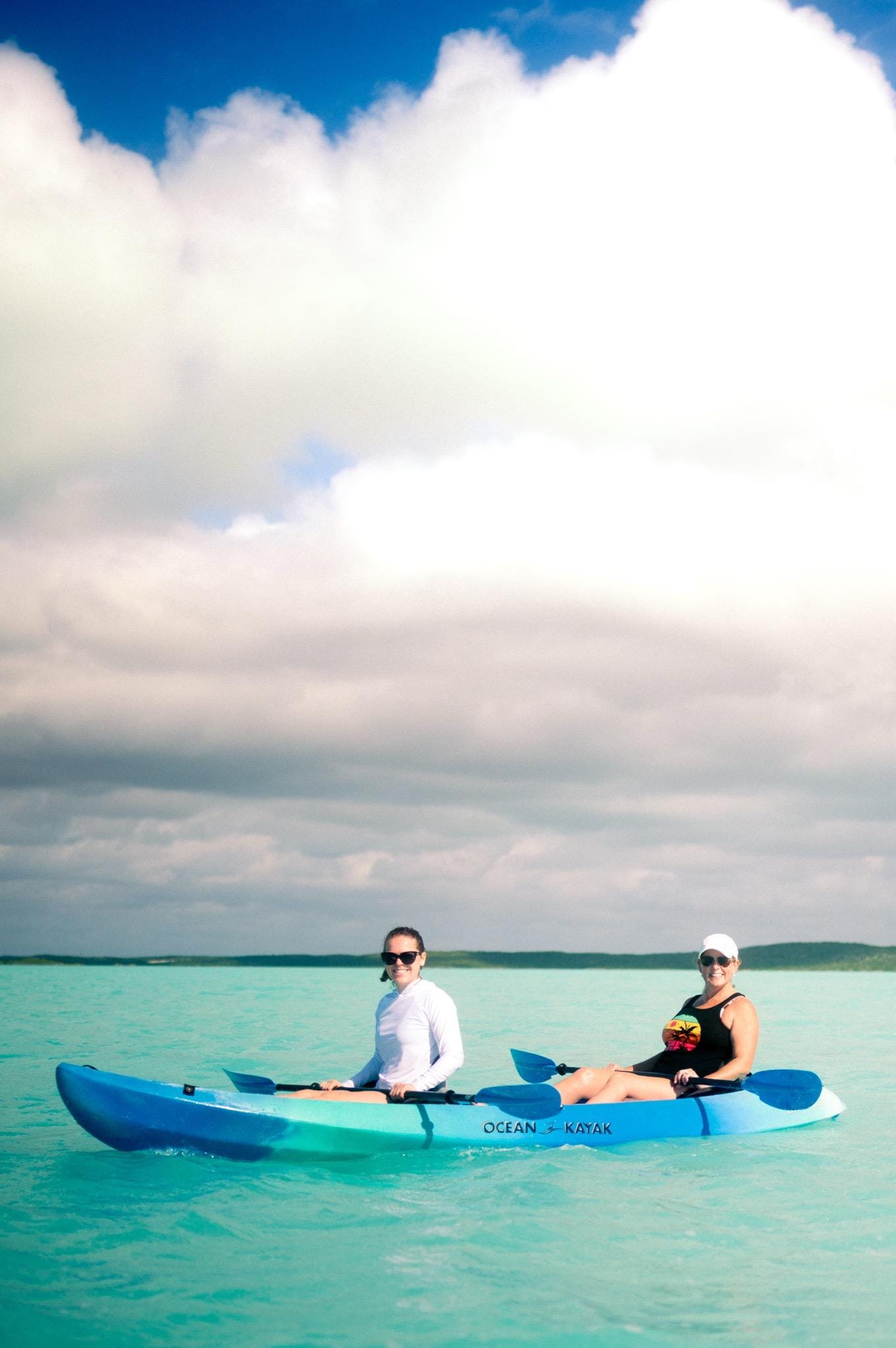 Kayaking from the house