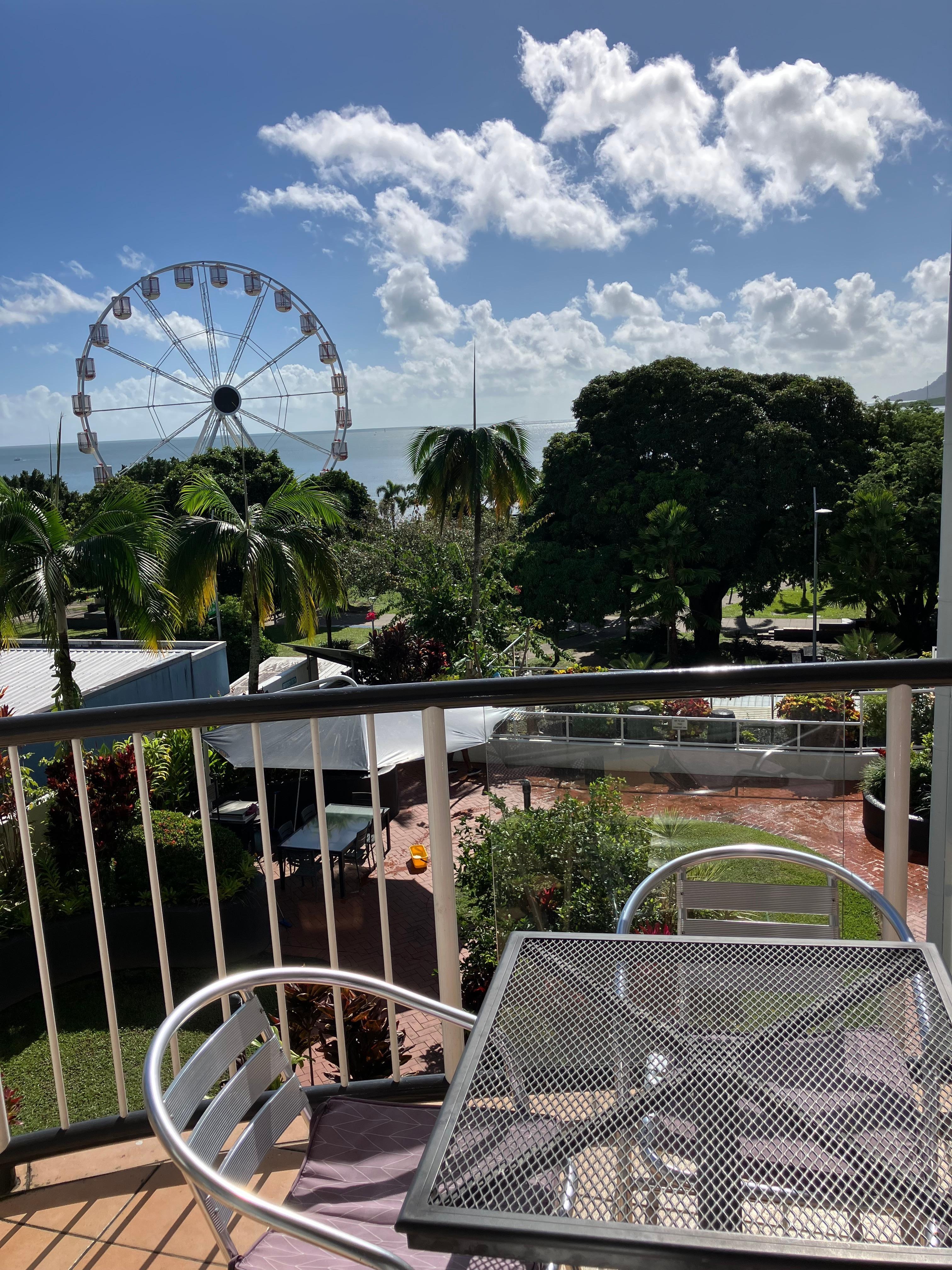 View from balcony