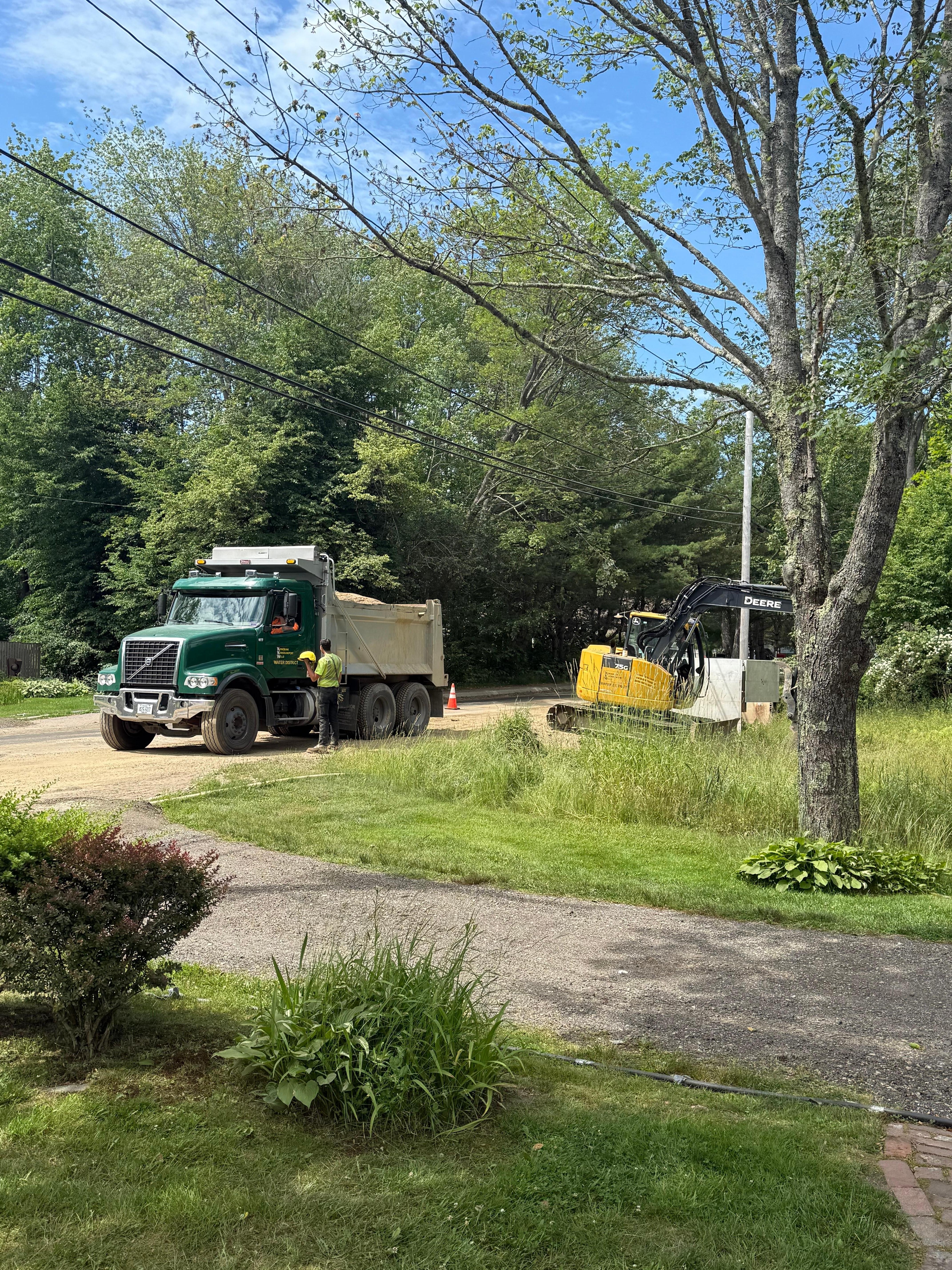Another road construction truck. 