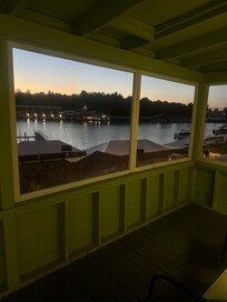 Screened in porch