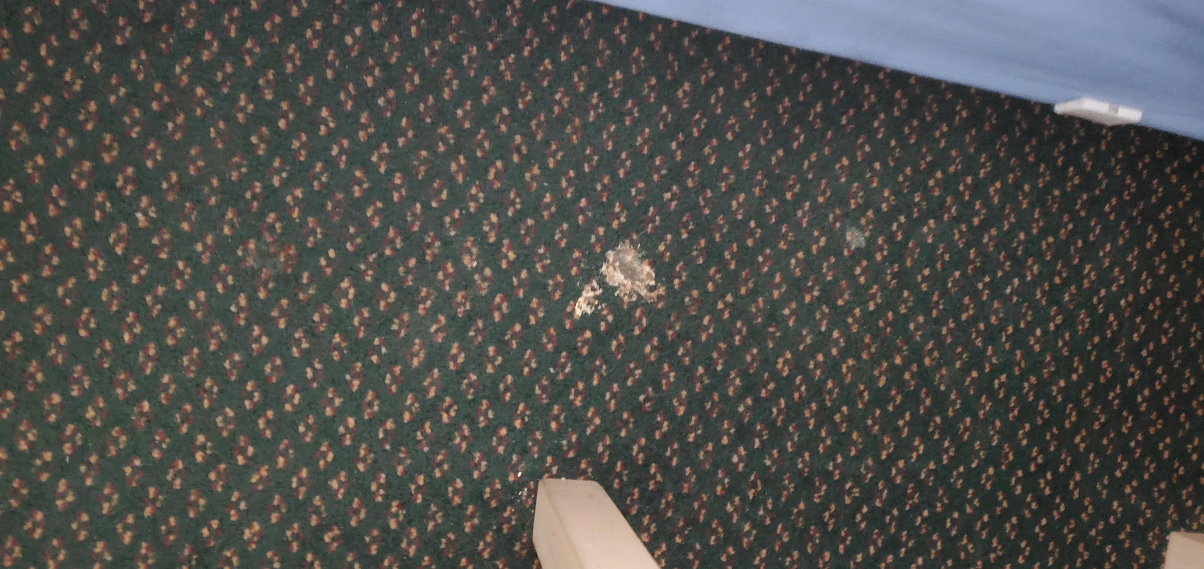 Carpet stains