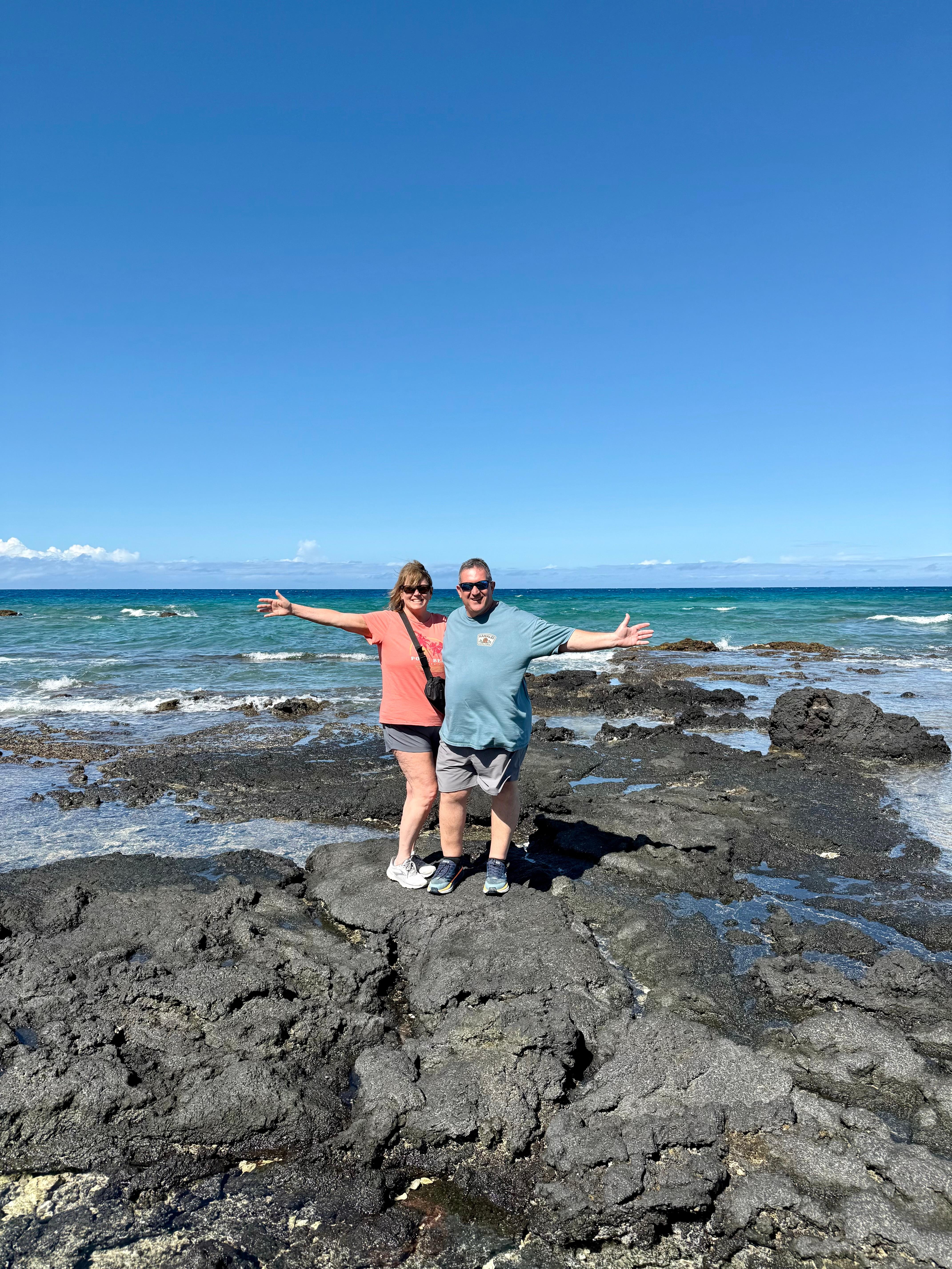 Coastal walk at the Waikaloa