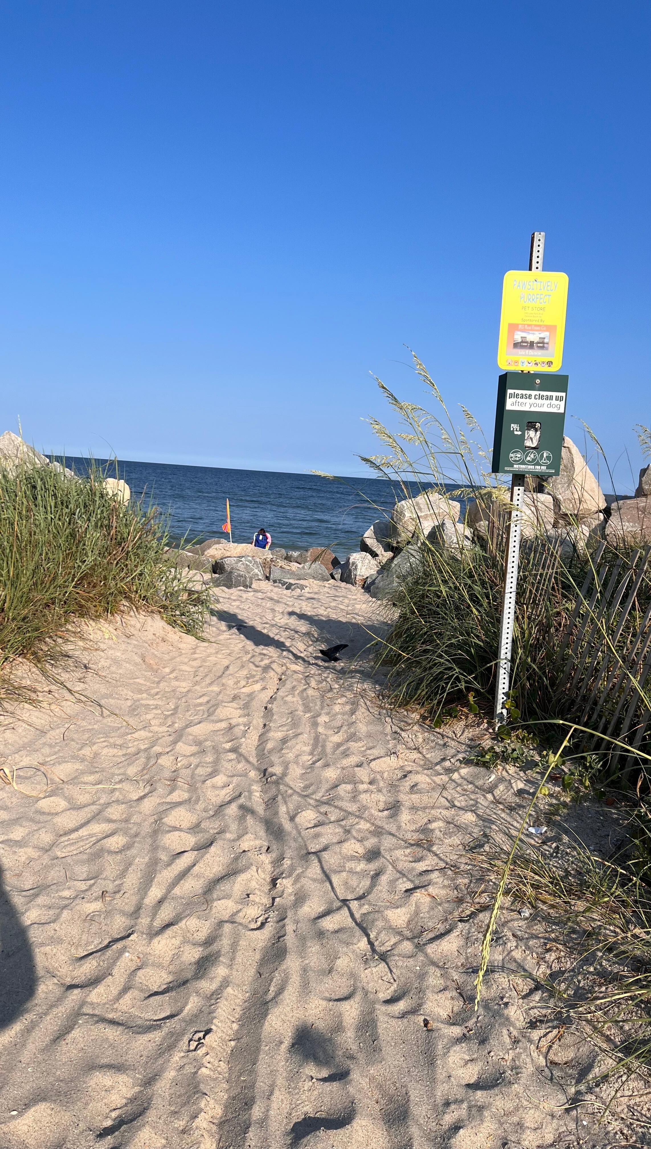 Beach entrance 
