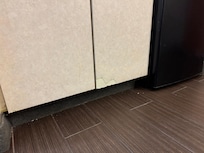 Broken cabinets