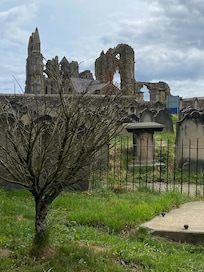 A view of the Abby from the church at the top of the 199 steps