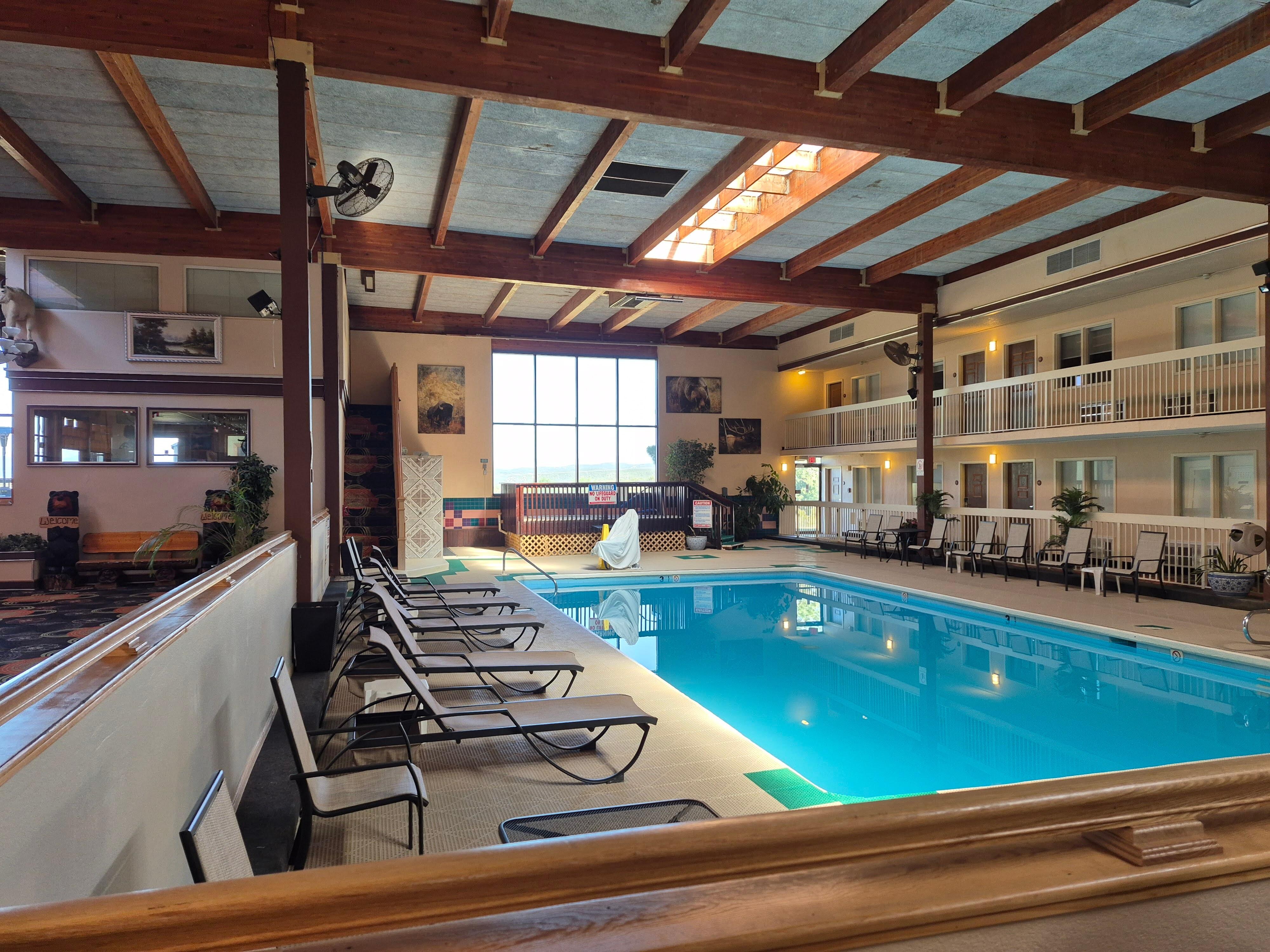 Indoor Pool, near front desk