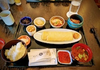 Japanese breakfast.